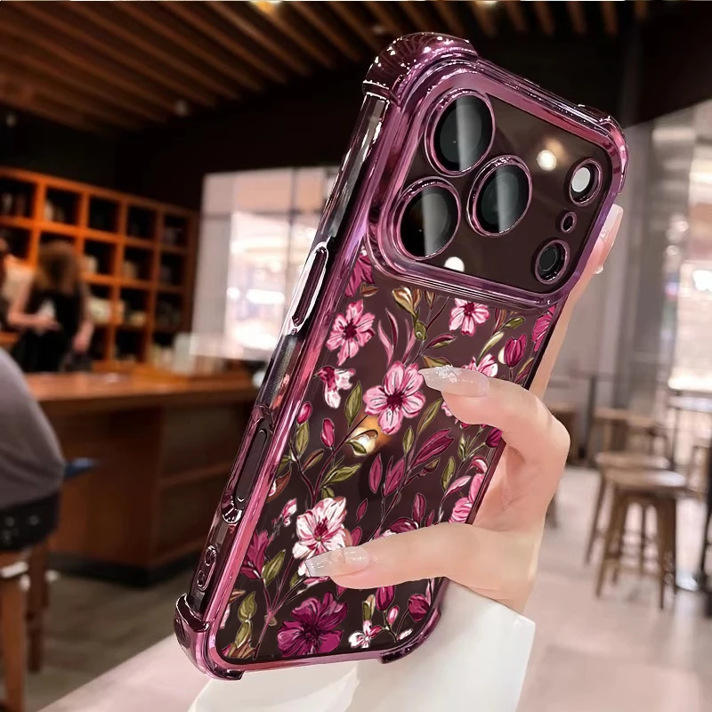 Vintage Red Floral Flowers Pat - Vintage Floral Pattern Soft Case review and price