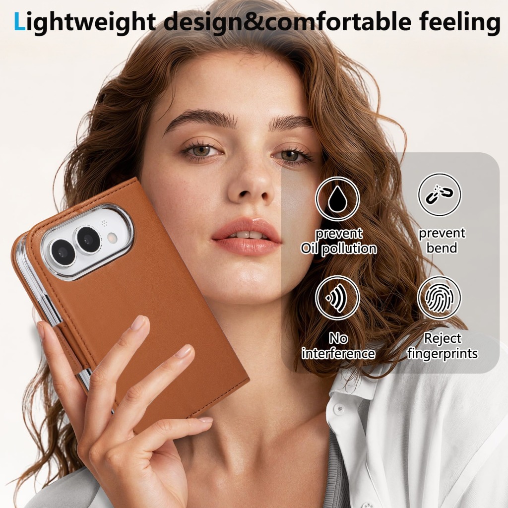 RFID Blocking Card Holder Wall - Leather Wallet Card Holder Phone Cover review and price